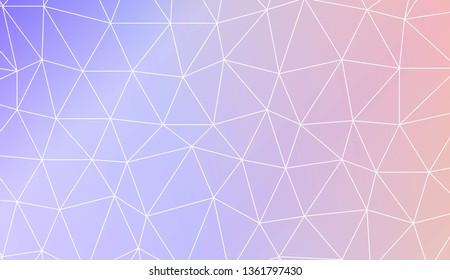 Decorative background with triangles. Decorative design For interior wallpaper, smart design, fashion print. Vector illustration. Abstract Gradient Soft Colorful Background