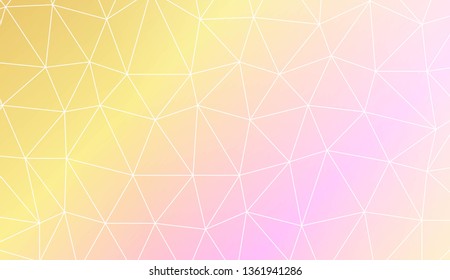 Decorative background with triangles. Decorative design For interior wallpaper, smart design, fashion print. Vector illustration. Abstract Gradient Soft Colorful Background