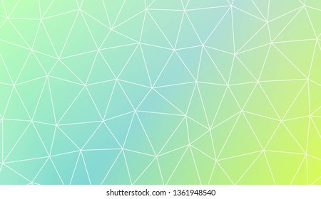 Decorative background with triangles. Decorative design For interior wallpaper, smart design, fashion print. Vector illustration. Abstract Gradient Soft Colorful Background