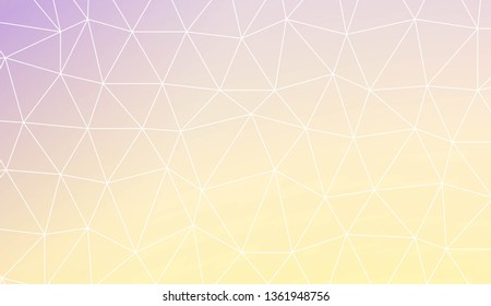 Decorative background with triangles. Decorative design For interior wallpaper, smart design, fashion print. Vector illustration. Abstract Gradient Soft Colorful Background