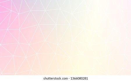 Decorative background with triangles. Decorative design For interior wallpaper, smart design, fashion print. Vector illustration. Abstract Gradient Soft Colorful Background