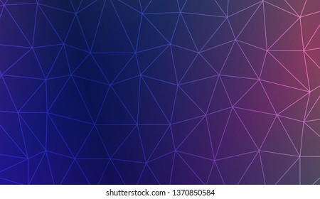 Decorative background with triangles. Decorative design For interior wallpaper, smart design, fashion print. Vector illustration. Abstract Gradient Soft Colorful Background