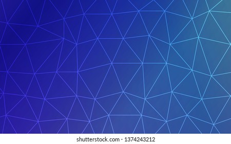 Decorative background with triangles. Decorative design For interior wallpaper, smart design, fashion print. Vector illustration. Abstract Gradient Soft Colorful Background