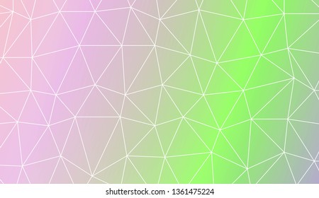 Decorative background with triangles. For flyer, screen, business presentation. Vector illustration. Creative gradient color