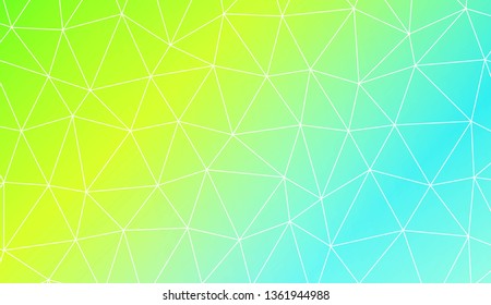 Decorative background with triangles. For flyer, screen, business presentation. Vector illustration. Creative gradient color