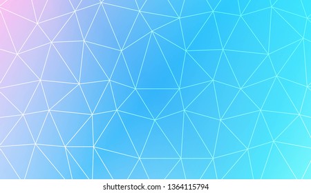 Decorative background with triangles. For flyer, screen, business presentation. Vector illustration. Creative gradient color