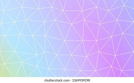 Decorative background with triangles. For flyer, screen, business presentation. Vector illustration. Creative gradient color
