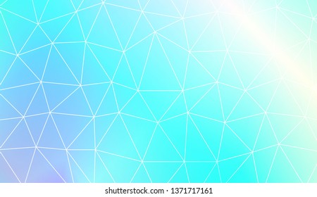 Decorative background with triangles. For flyer, screen, business presentation. Vector illustration. Creative gradient color