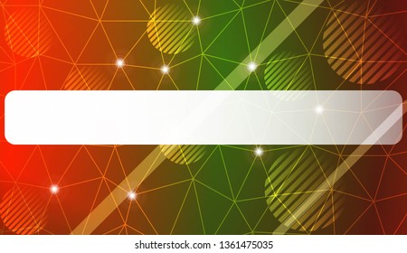Decorative background with triangles, line, circle, space for text. For flyer, screen, business presentation. Vector illustration. Blurred Background, Smooth Gradient Texture Color
