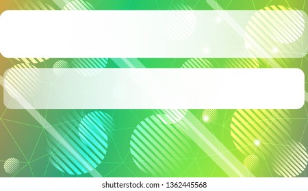Decorative background with triangles, line, circle, space for text. For flyer, screen, business presentation. Vector illustration. Blurred Background, Smooth Gradient Texture Color