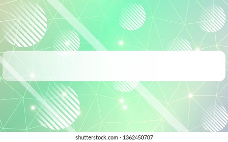 Decorative background with triangles, line, circle, space for text. Decorative design For interior wallpaper, smart design, fashion print. Vector illustration