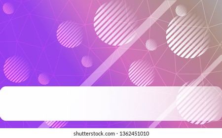 Decorative background with triangles, line, circle, space for text. For flyer, screen, business presentation. Vector illustration. Blurred Background, Smooth Gradient Texture Color