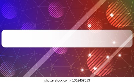Decorative background with triangles, line, circle, space for text. Decorative design For interior wallpaper, smart design, fashion print. Vector illustration