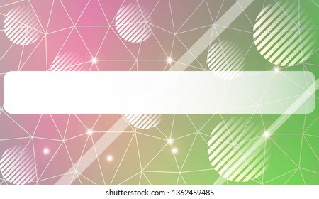 Decorative background with triangles, line, circle, space for text. Decorative design For interior wallpaper, smart design, fashion print. Vector illustration