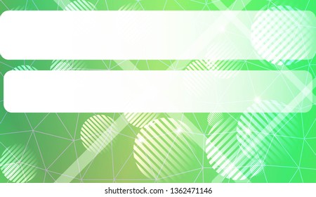Decorative background with triangles, line, circle, space for text. Decorative design For interior wallpaper, smart design, fashion print. Vector illustration