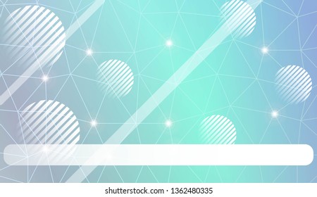 Decorative background with triangles, line, circle, space for text. For flyer, screen, business presentation. Vector illustration. Blurred Background, Smooth Gradient Texture Color