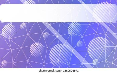 Decorative background with triangles, line, circle, space for text. For flyer, screen, business presentation. Vector illustration. Blurred Background, Smooth Gradient Texture Color