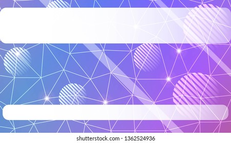 Decorative background with triangles, line, circle, space for text. Decorative design For interior wallpaper, smart design, fashion print. Vector illustration