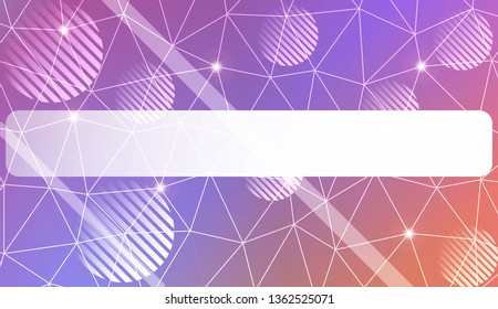 Decorative background with triangles, line, circle, space for text. Decorative design For interior wallpaper, smart design, fashion print. Vector illustration