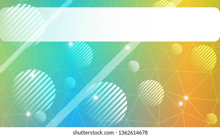 Decorative background with triangles, line, circle, space for text. Decorative design For interior wallpaper, smart design, fashion print. Vector illustration