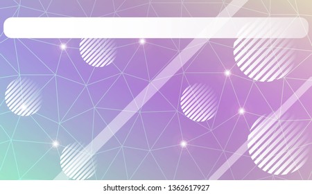 Decorative background with triangles, line, circle, space for text. For flyer, screen, business presentation. Vector illustration. Blurred Background, Smooth Gradient Texture Color