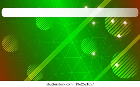 Decorative background with triangles, line, circle, space for text. For flyer, screen, business presentation. Vector illustration. Blurred Background, Smooth Gradient Texture Color