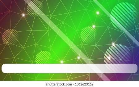 Decorative background with triangles, line, circle, space for text. For flyer, screen, business presentation. Vector illustration. Blurred Background, Smooth Gradient Texture Color