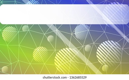 Decorative background with triangles, line, circle, space for text. Decorative design For interior wallpaper, smart design, fashion print. Vector illustration