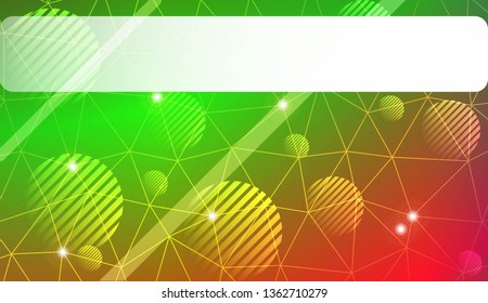 Decorative background with triangles, line, circle, space for text. Decorative design For interior wallpaper, smart design, fashion print. Vector illustration