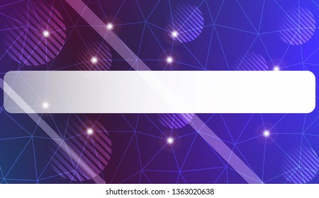 Decorative background with triangles, line, circle, space for text. Decorative design For interior wallpaper, smart design, fashion print. Vector illustration