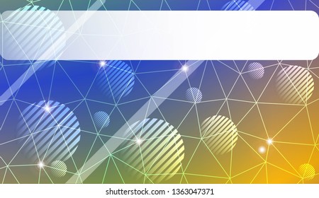 Decorative background with triangles, line, circle, space for text. Decorative design For interior wallpaper, smart design, fashion print. Vector illustration