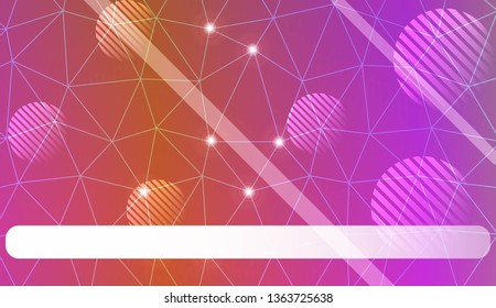 Decorative background with triangles, line, circle, space for text. Decorative design For interior wallpaper, smart design, fashion print. Vector illustration