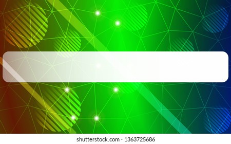 Decorative background with triangles, line, circle, space for text. Decorative design For interior wallpaper, smart design, fashion print. Vector illustration