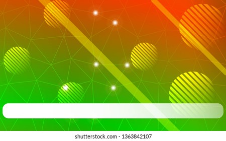 Decorative background with triangles, line, circle, space for text. Decorative design For interior wallpaper, smart design, fashion print. Vector illustration