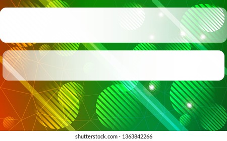 Decorative background with triangles, line, circle, space for text. Decorative design For interior wallpaper, smart design, fashion print. Vector illustration