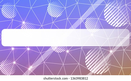 Decorative background with triangles, line, circle, space for text. For flyer, screen, business presentation. Vector illustration. Blurred Background, Smooth Gradient Texture Color