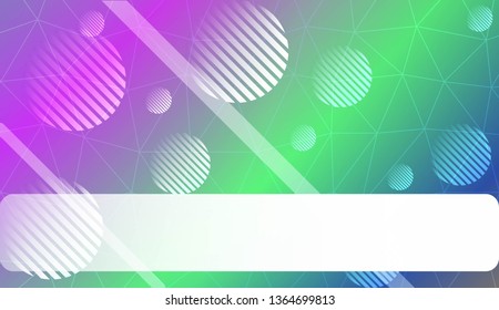 Decorative background with triangles, line, circle, space for text. Decorative design For interior wallpaper, smart design, fashion print. Vector illustration