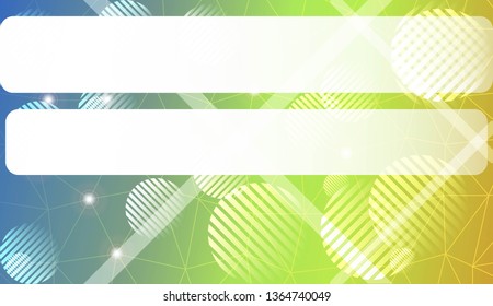 Decorative background with triangles, line, circle, space for text. For flyer, screen, business presentation. Vector illustration. Blurred Background, Smooth Gradient Texture Color