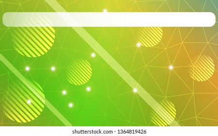 Decorative background with triangles, line, circle, space for text. For flyer, screen, business presentation. Vector illustration. Blurred Background, Smooth Gradient Texture Color