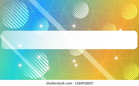 Decorative background with triangles, line, circle, space for text. Decorative design For interior wallpaper, smart design, fashion print. Vector illustration