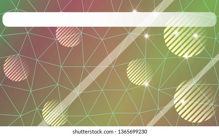 Decorative background with triangles, line, circle, space for text. For flyer, screen, business presentation. Vector illustration. Blurred Background, Smooth Gradient Texture Color