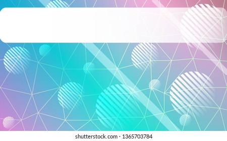 Decorative background with triangles, line, circle, space for text. For flyer, screen, business presentation. Vector illustration. Blurred Background, Smooth Gradient Texture Color