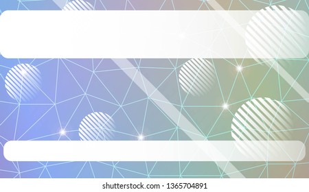 Decorative background with triangles, line, circle, space for text. Decorative design For interior wallpaper, smart design, fashion print. Vector illustration