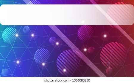 Decorative background with triangles, line, circle, space for text. Decorative design For interior wallpaper, smart design, fashion print. Vector illustration