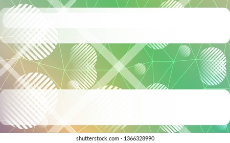 Decorative background with triangles, line, circle, space for text. For flyer, screen, business presentation. Vector illustration. Blurred Background, Smooth Gradient Texture Color