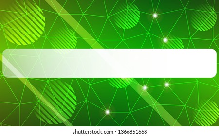 Decorative background with triangles, line, circle, space for text. Decorative design For interior wallpaper, smart design, fashion print. Vector illustration