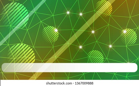 Decorative background with triangles, line, circle, space for text. Decorative design For interior wallpaper, smart design, fashion print. Vector illustration