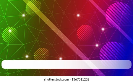 Decorative background with triangles, line, circle, space for text. Decorative design For interior wallpaper, smart design, fashion print. Vector illustration