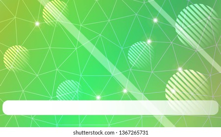 Decorative background with triangles, line, circle, space for text. Decorative design For interior wallpaper, smart design, fashion print. Vector illustration
