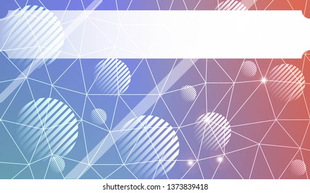 Decorative background with triangles, line, circle, space for text. For flyer, screen, business presentation. Vector illustration. Blurred Background, Smooth Gradient Texture Color